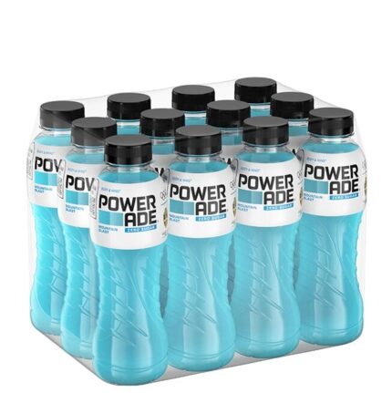 12 x Powerade ZERO 50 cl, Mountain Blast